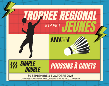 Trophée Régional Jeune – Etape 1