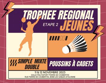 Trophée Régional Jeune – Etape 2