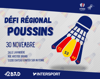Défi Régional Poussin – Etape 1