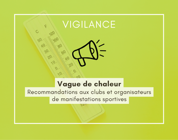 Recommandations – Vagues de fortes chaleurs