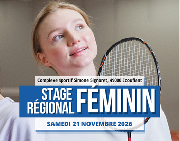 Stage régional féminin – 21.11.2026